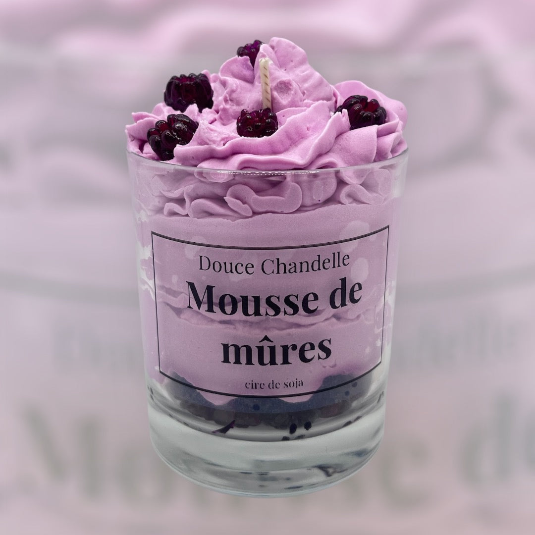 Mousse de mûres