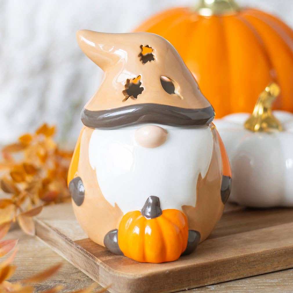 Brûleur à fondant gnome automne